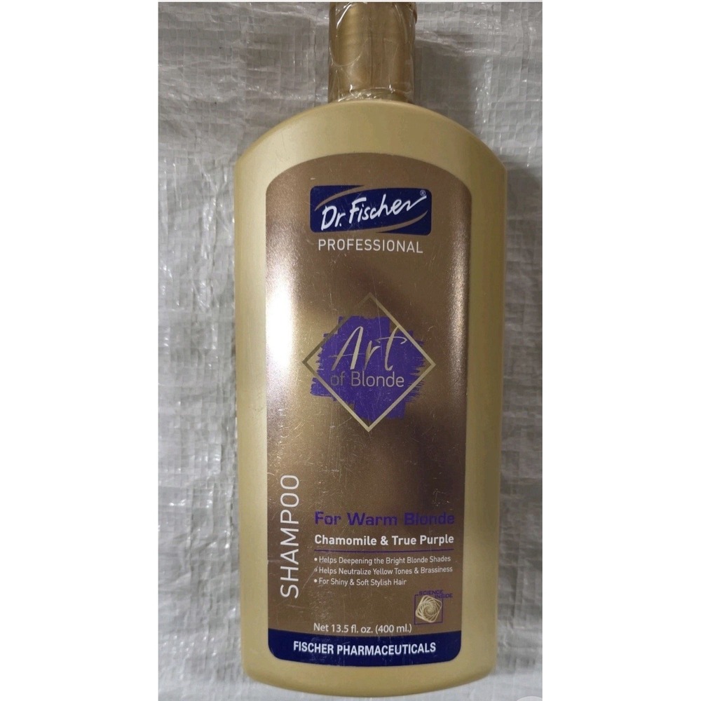 Dr. Fischer Professional Art of BLONDE Shampoo For Warm Blonde 400 ml
